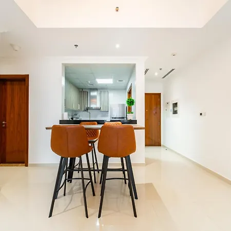 Elegant Escapes - Homely 1B In Dunya Tower Dubai Exterior foto