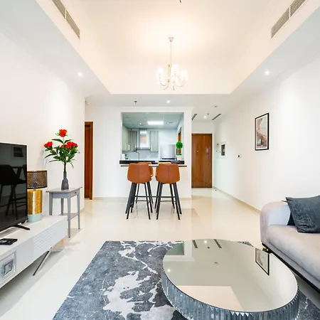 Elegant Escapes - Homely 1B In Dunya Tower Dubai Exterior foto