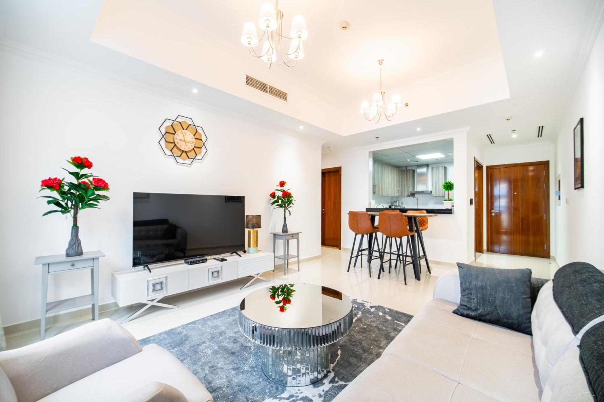 Elegant Escapes - Homely 1b In Dunya Tower Apartamento *