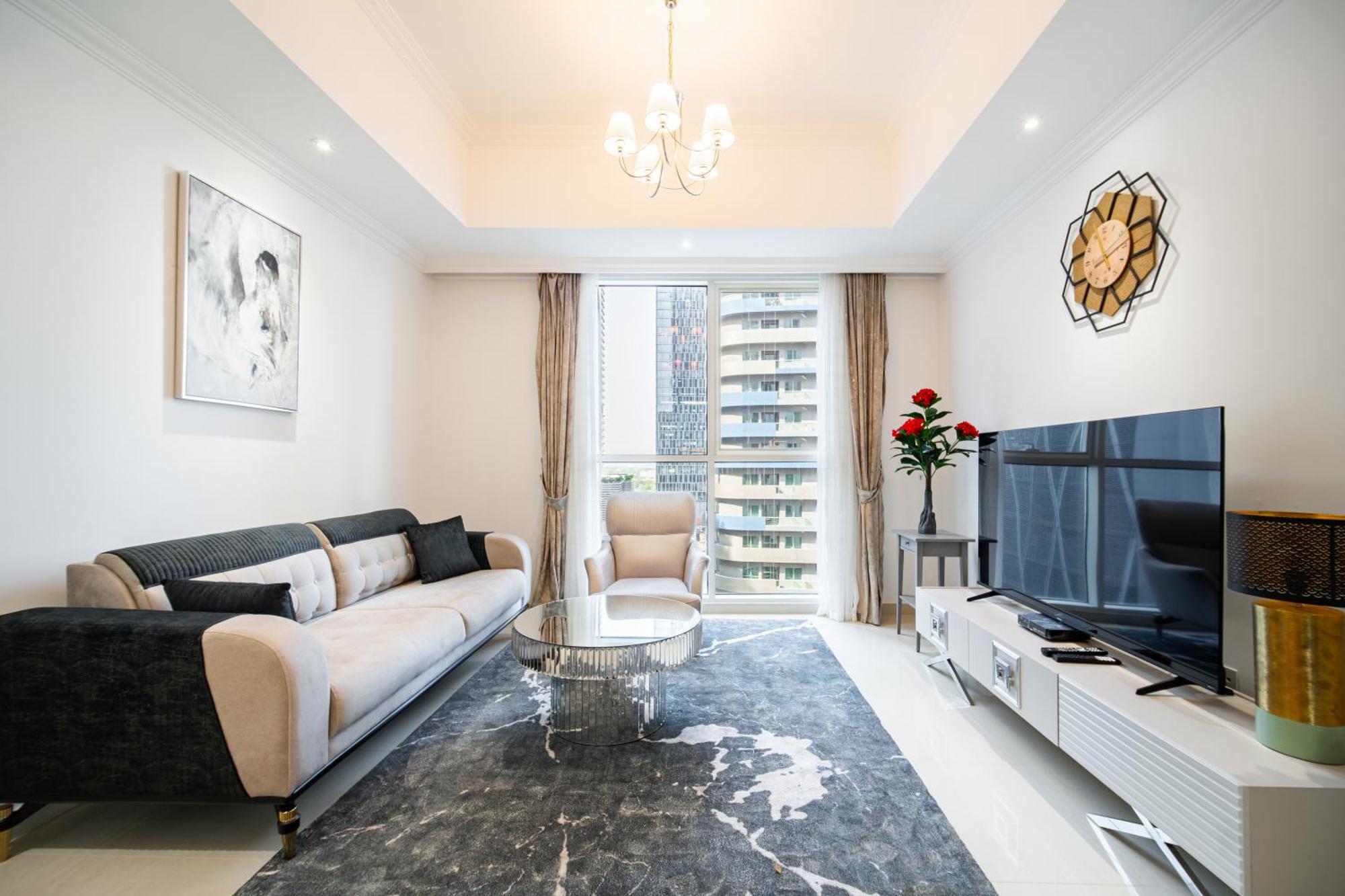 Elegant Escapes - Homely 1b In Dunya Tower *