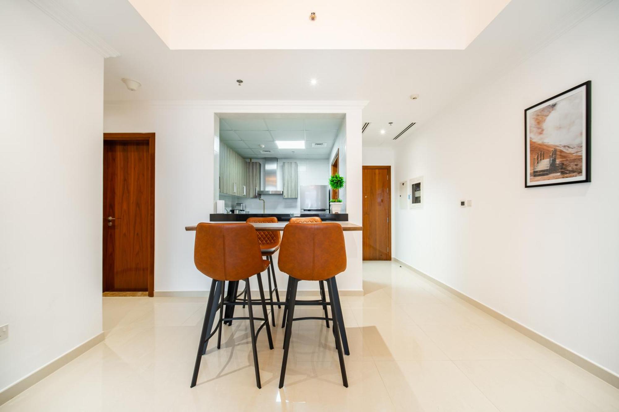 Apartment Elegant Escapes - Homely 1b In Dunya Tower *